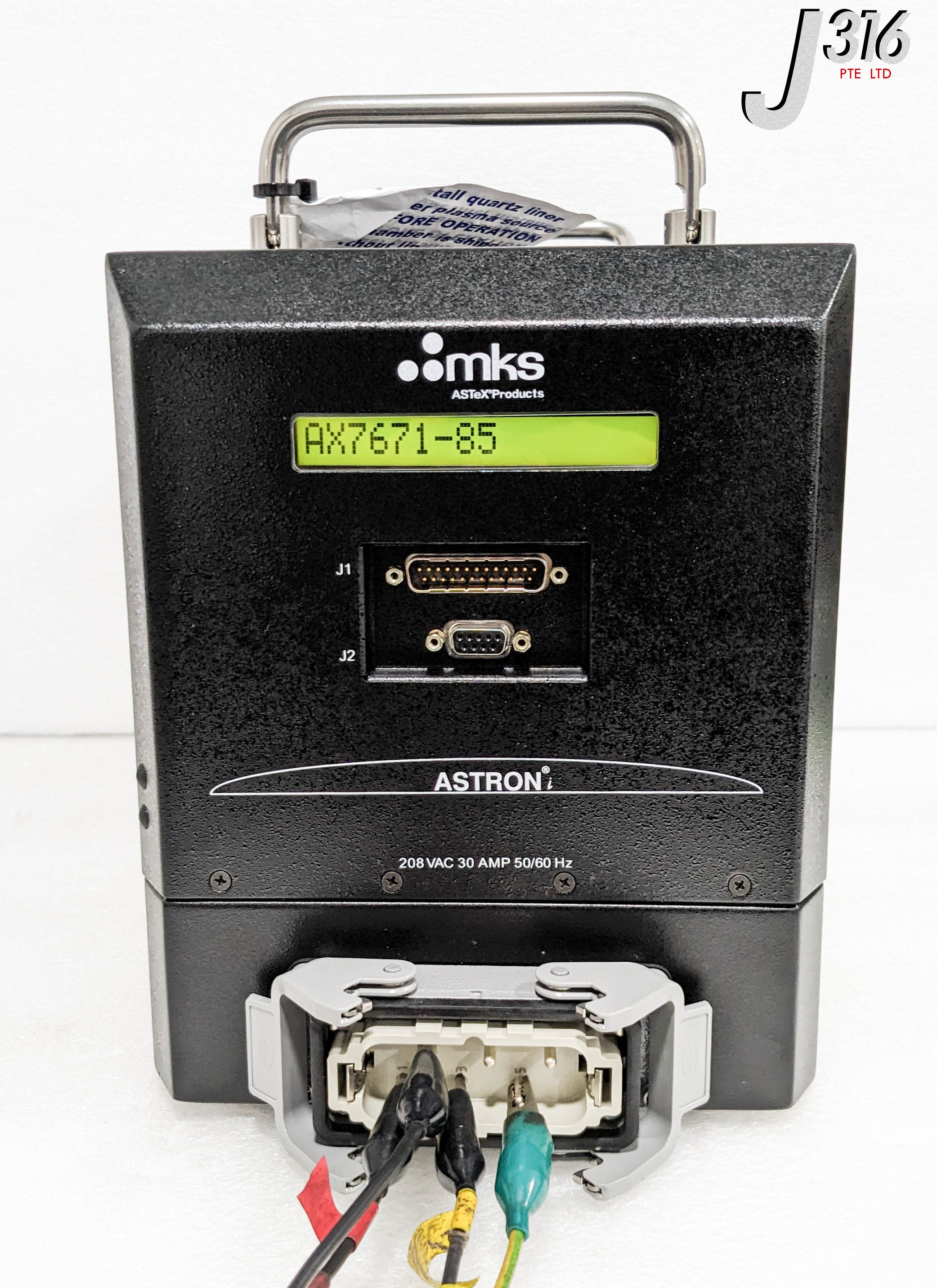 34283 MKS REMOTE PLASMA SOURCE ASTRON I, AMAT 0190-47768 AX7671-85 